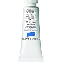 Winsor &amp; Newton Designers Gouache 14 ML - Cerulean Blue (137), Finely Pigmented, Vibrant, Vivid &amp; Opaque Matt Colours, Ideal for Designer's, Illustrators &amp; Commercial Artist - More Colours Available