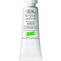 Winsor &amp; Newton Designers Gouache 14 ML - Permanent Green Light (483), Finely Pigmented, Vibrant, Vivid &amp; Opaque Matt Colours, Ideal for Designer's, Illustrators &amp; Commercial Artist
