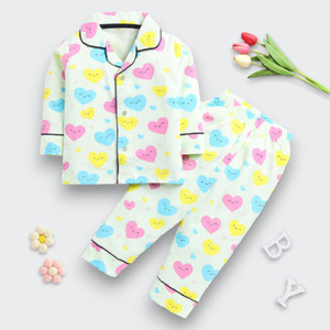 winsworld kids nightwear baby boys  baby girls printed cotton