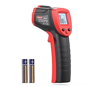 wintact ir infrared thermometer gun emissivity 095 08 -58-716 -50-380 with led backlight non-contact digital laser temperature for grilling and cooking