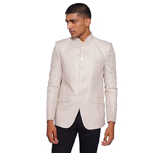 WINTAGE Mens 100 Linen Festive and Casual