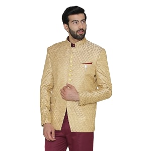 wintage men39s banarasi rayon cotton bandhgala