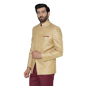 wintage men39s banarasi rayon cotton bandhgala