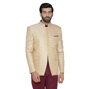 wintage men39s banarasi rayon cotton bandhgala