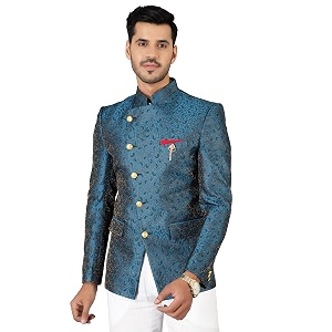 wintage men39s banarasi rayon cotton bandhgala