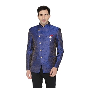 wintage men39s banarasi rayon cotton bandhgala