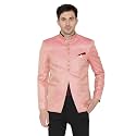 WINTAGE Men's Banarasi Rayon Cotton Bandhgala