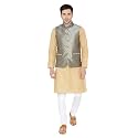 WINTAGE Men39s Banarasi Rayon Cotton Modi Nehru