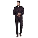 WINTAGE Men's Poly Blend Wedding and Evening 3 Pc Suit