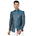WINTAGE Men's Banarasi Rayon Cotton Bandhgala