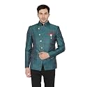 WINTAGE Men's Banarasi Rayon Cotton Bandhgala