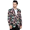 WINTAGE Men39s Dust Free Velvet Christmas Blazer