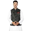 WINTAGE Men39s Emroidered Velvet Green Modi Nehru