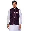 WINTAGE Men39s Emroidered Velvet Green Modi Nehru