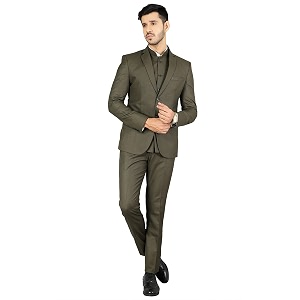 wintage men39s polyester cotton three piece suit