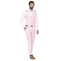 WINTAGE Men's Polyester Cotton and Evening Vest &amp; Pant Set