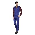 WINTAGE Men's Polyester Cotton and Evening Vest &amp; Pant Set