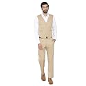 WINTAGE Men's Polyester Cotton and Evening Vest &amp; Pant Set
