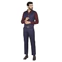 WINTAGE Men's Polyester Cotton and Evening Vest &amp; Pant Set