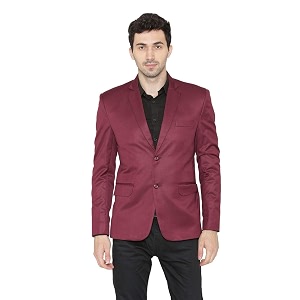 wintage men39s polyester solid smart casual office blazer  8 colors