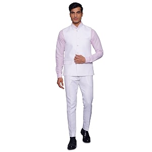 wintage men39s pure linen wedding and evening vest and pant set