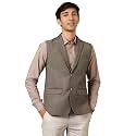 WINTAGE Mens Tweed Wool Nehru Jacket