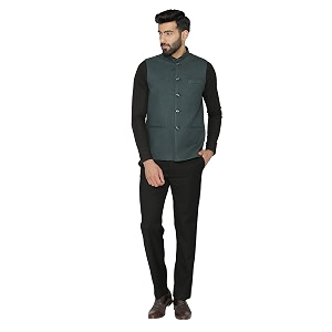 wintage men39s tweed wool modi nehru jacket