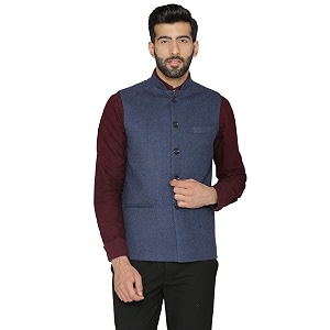 wintage men39s tweed wool modi nehru jacket