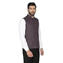 WINTAGE Men's Tweed Wool Modi Nehru Jacket