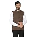 WINTAGE Men's Tweed Wool Modi Nehru Jacket
