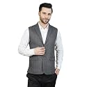 WINTAGE Mens Tweed Wool Nehru Jacket