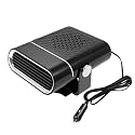 Winter Car Heater Ptc Mini Car Heater Fan Windshield Car Heater Portable Fan For Cars Windshield Defroster Demister(Black)