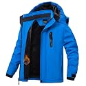 Winter Jacket for Boys and Girls Waterproof Ski Jacket Winter Snow Coat Hooded Fleece Windproof with Zip Pockets