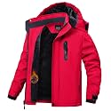 Winter Jacket for Boys and Girls Waterproof Ski Jacket Winter Snow Coat Hooded Fleece Windproof with Zip Pockets