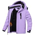 Winter Jacket for Boys and Girls Waterproof Ski Jacket Winter Snow Coat Hooded Fleece Windproof with Zip Pockets