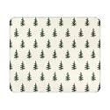 Winter Pine Tree Mouse Pad 9.5x7.9 Inch with Anti-Slip Rubber Base