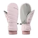 Winter Ski Gloves Men Women Snowboard Waterproof Thermal Fleece Gloves Cold Weather Snow Glove for Sledding Cycling Skiing