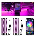 Winzwon 2 Pack Led Lights for Car Accessories Interior, Truck Decor