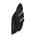 ZOOMELLA Wiper Side Trim Cover for Jeep Compass 2017-2023 Automotive Accessories 53223828 Right