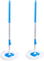 WiperWorld 2 Spin Mop Floor Cleaner Stick
