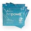 Wipex Studio EMPOWER Yoga Mat Cleaner Wipes, EWG Verified, 75 Count (3 Pack) – Ultra Thick Textured Plant-Based Wipes, Lemongrass Eucalyptus, for Hot Yoga, Pilates, Gym & Fitness Equipment