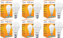 Wipro 12 W Standard B22 Inverter Bulb (White) - Pack of 6 4 hrs Bulb Emergency Light