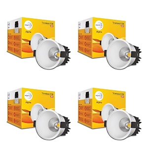 wipro 12w Alpha Trimless COB Warm