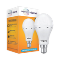 Wipro 8.5W Rechargeable LED (Pack of 1) with backup of 4 hrs Bulb Emergency Light