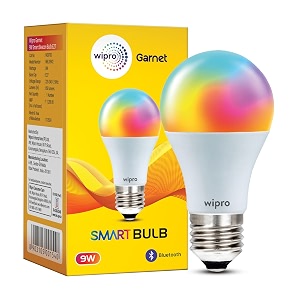 wipro 9W Bluetooth Enabled Smart Bulb E27
