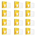 wipro Garnet 15W Square LED Wave Infinity Panel | Warm White Light (2700K) | Rimless Panel with Ultra-Slim Design | Recessed Down Light for False Ceiling | Cutout - 150x150mm | Pack of 12