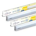 Wipro Garnet 20W LED Batten for Living Room &amp; Bedroom | 2 Feet | Bright &amp; Energy Efficient Tubelight for Home | Cool Day Light (6500K) with 2000 Lumen | Pack of 2