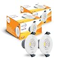 wipro Garnet 3w mini spotlight, Warmwhite (pack of 2)