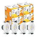 wipro Garnet 3w mini spotlight, pink (pack of 4)