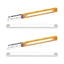 wipro Garnet Linear Under Cabinet Light 5w Neutralwhite (Aluminium, 1FT, Pack of 2)